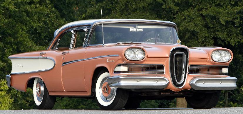 Edsel...newest member of the Ford Family of Fine
 Cars.  Click to Enter.